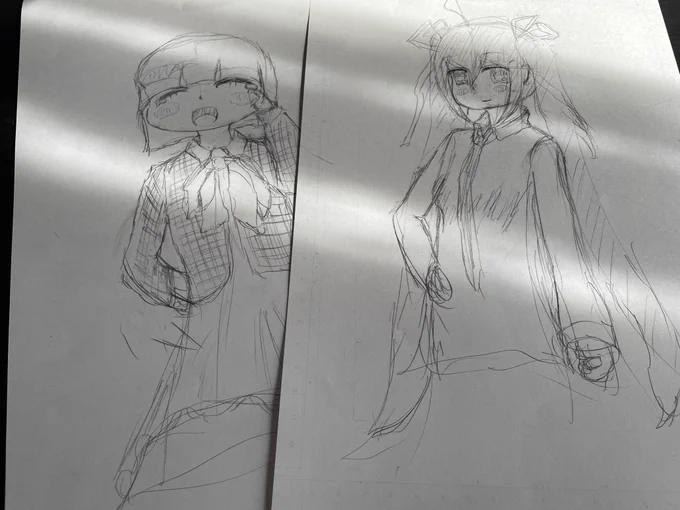 下書きはかけた 