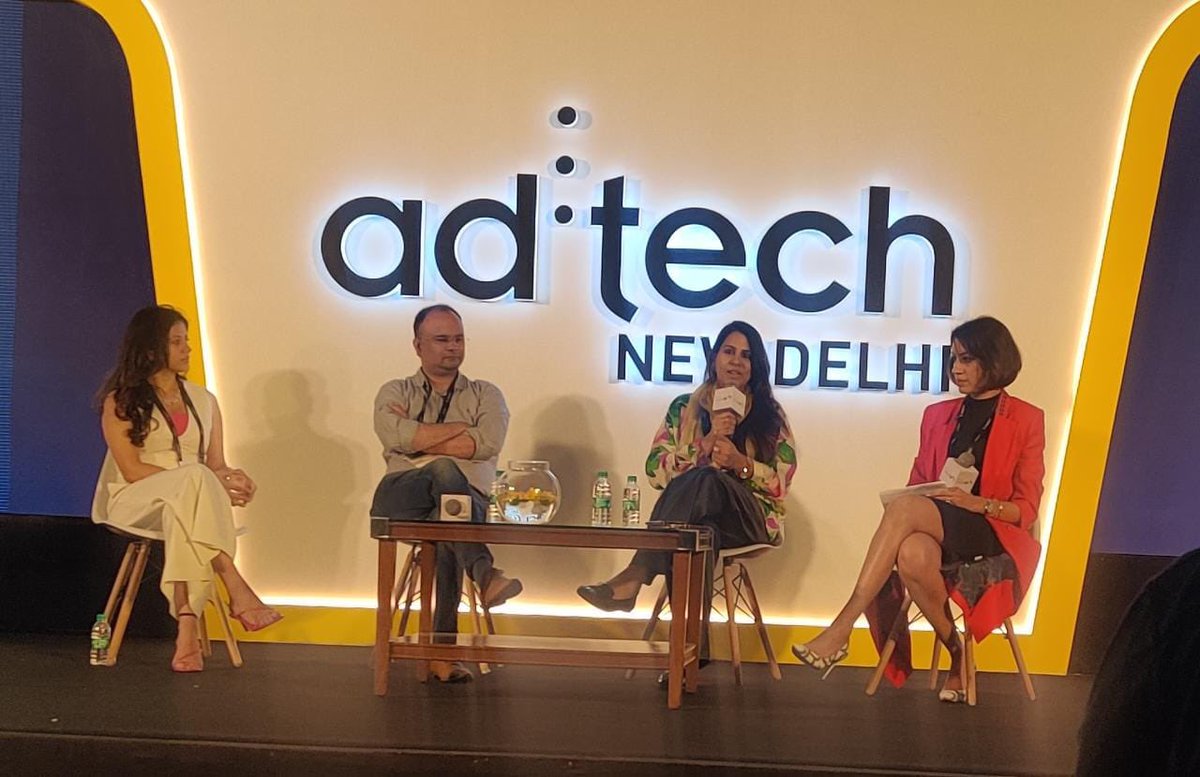 adtechIndia's tweet photo. "The idea is how you make everything performance-oriented - whether it's a certain KPI or the last mile conversion." - @EitiSinghal, @vega_beautycare 

#adtechIN #adtech2023 https://t.co/2yTjeYzvX6
