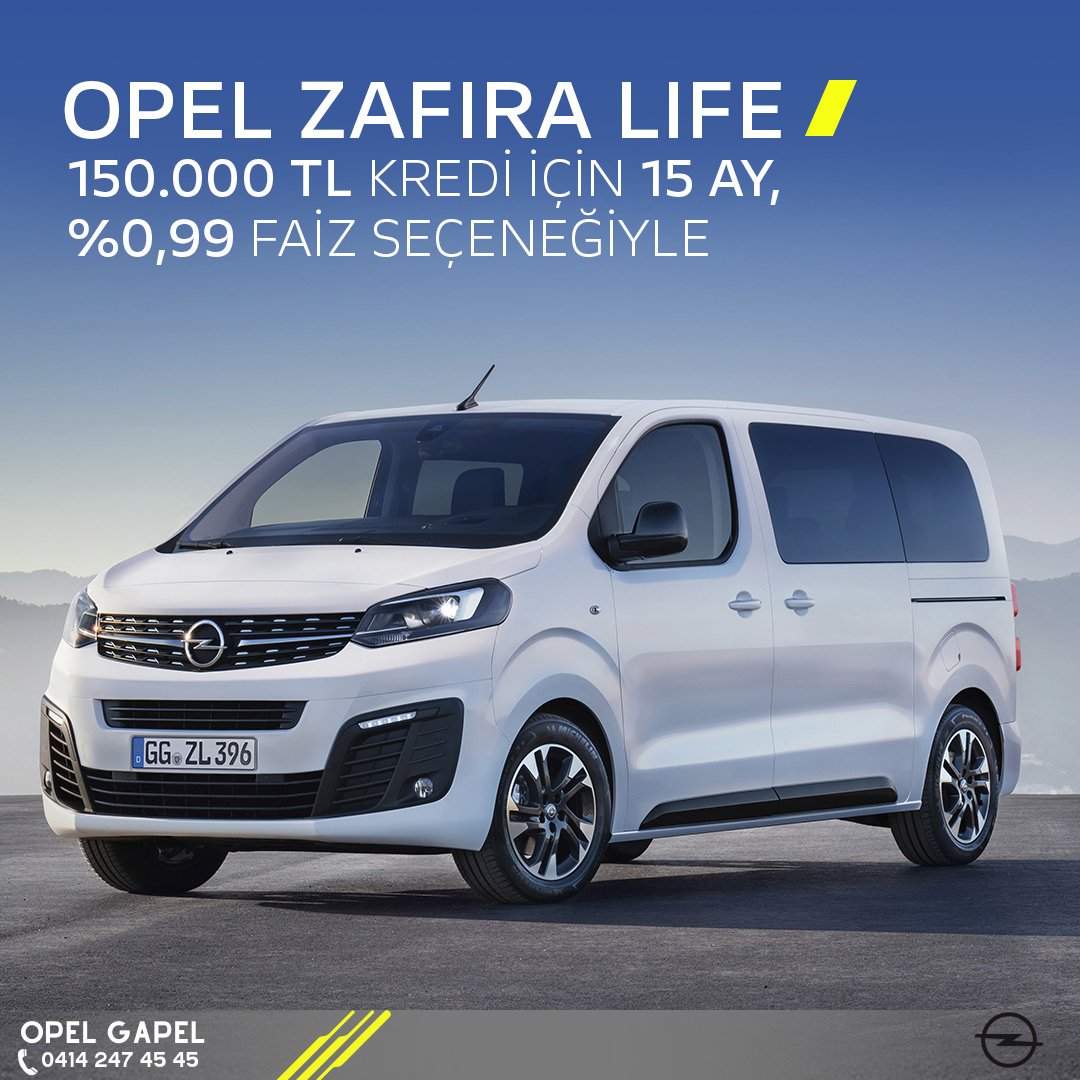 opelgapel's tweet photo. OPEL Zafira Life ;
150.000 TL kredi için 15 ay %0,99 faiz seçeneğiyle..

#opel #opelzafiralife #gapel #otomotiv #2023 #türkiye https://t.co/NKPLs3bhDh