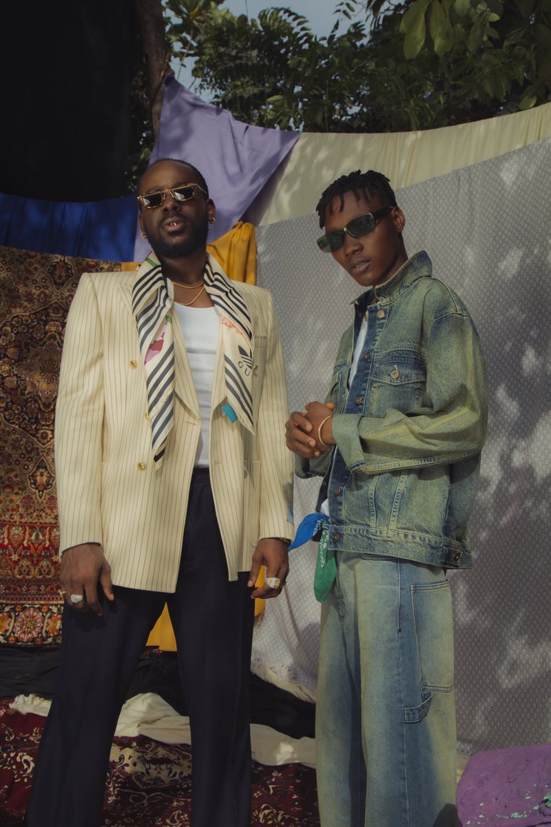 adekunleGOLD's tweet photo. Double Trouble
PARTY NO DEY STOP feat @zinoleesky01 Out Now ๐๐๐๐๐๐
https://t.co/QHI0THxZQf https://t.co/15efTzJOJC