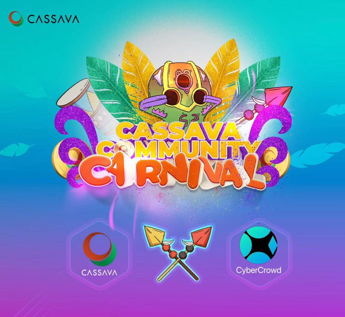 💠  PARTNERSHIP ANNOUNCEMENT 💠

We are proud of to announce the partnership between 
<a href="/CyberCrowdOrg/">CyberCrowd</a> x <a href="/CassavaRepublic/">Cassava Republic</a> 
🏆 We are giving away $10000 #airdrop of $CCP  tokens distributed to 100 random winners!
🤪Task 👉️Follow  and RT<a href="/CyberCrowdOrg/">CyberCrowd</a> 
#Giveaways