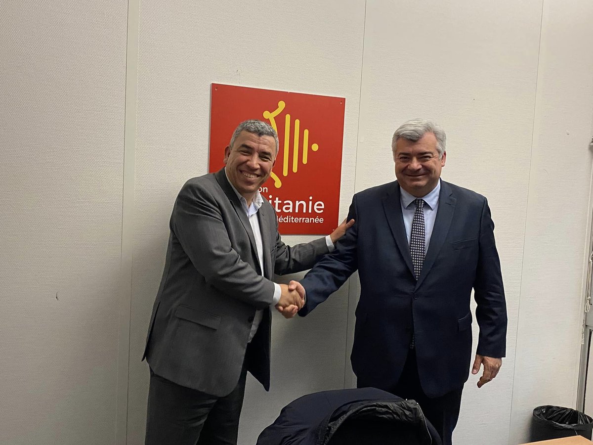 Encore une journée dense hier à #Toulouse avec les visites d’entreprises et structures innovantes, <a href="/TeamAuthMat/">Authentic Material</a>, l'@ONERA_fr, et des réunions avec Christian Desmoulins, Académicien des Technologies et @MarianiDom, nouveau DG de la <a href="/CCIoccitanie/">CCI Occitanie</a>.