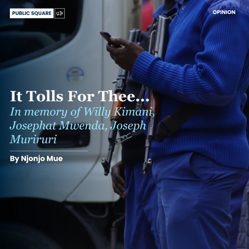 debunkdotmedia's tweet photo. In June 2017, during a memorial service to mark a year since the murder of Willy Kimani, Josephat Mwenda, and Joseph Mururi, @njonjomue spoke with tripartite authority and shone the spotlight on the scourge of extra-judicial killings of poor young Kenyan men by the police.