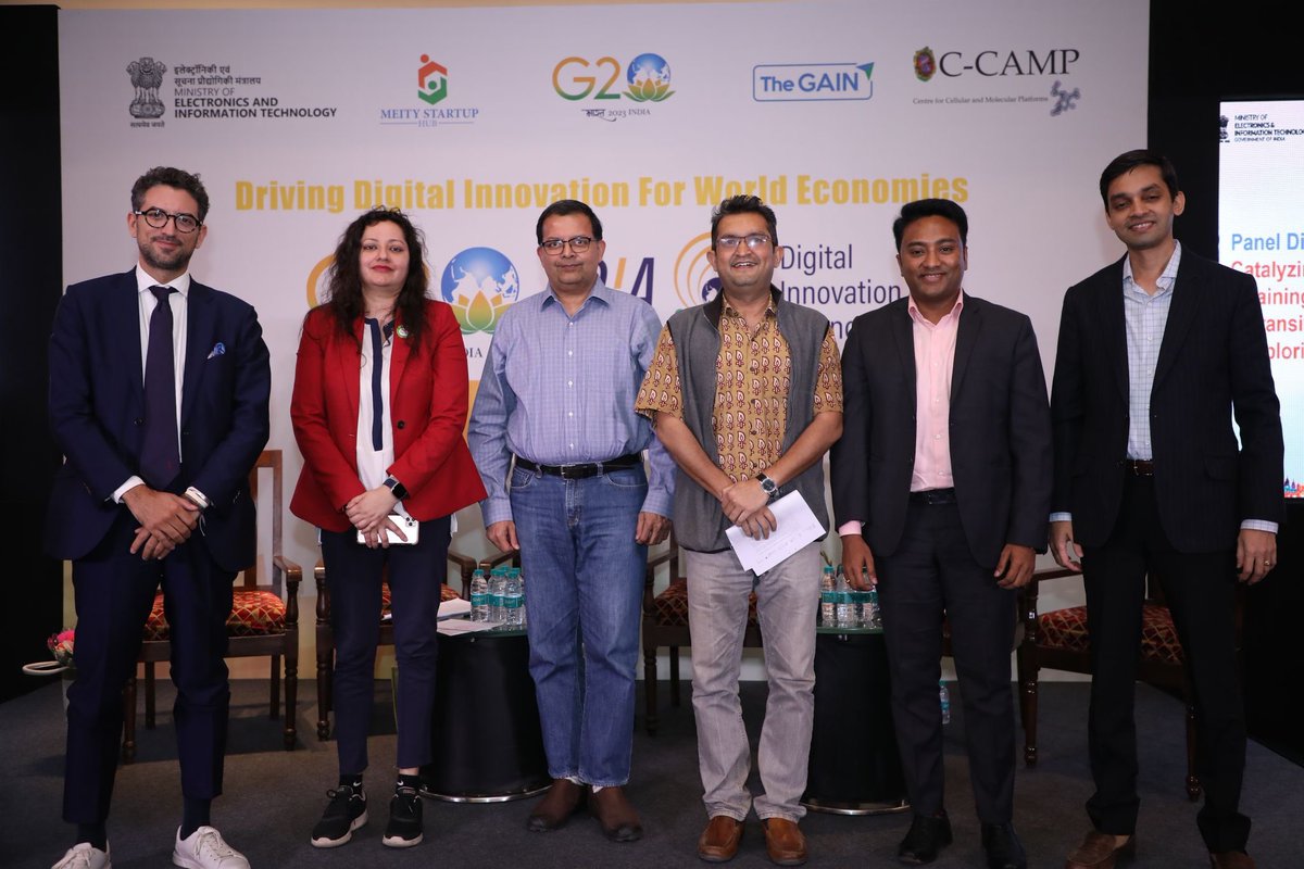 We are elated to share the glimpses of @G20Dia at the bengaluru regional meet .Looking forward to the summit in August .
Thanks to @GoI_MeitY @startupindia @Startup_Kar @PMOIndia @TOIBengaluru @investindia @ITBTGoK  @CCAMP_Bangalore 

#startups #technology #india #innovationforus