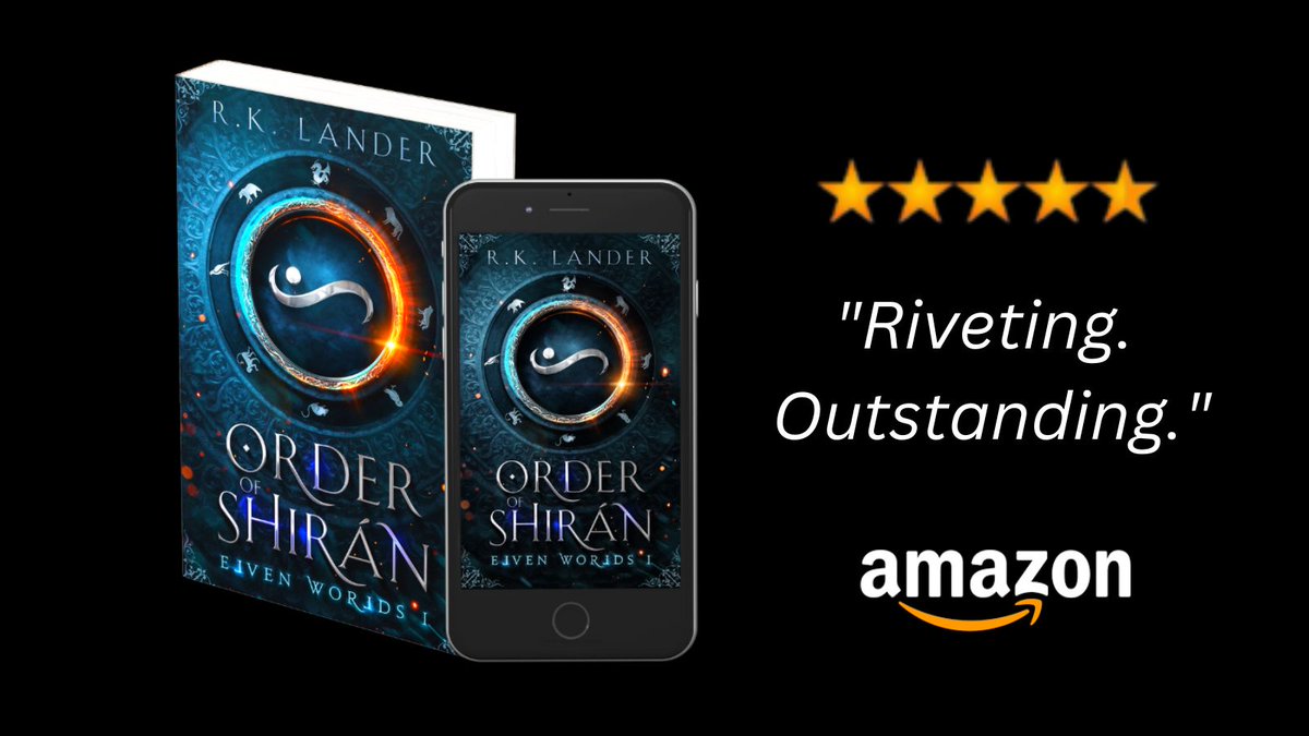 OUT TODAY. ELVEN WORDS 1: ORDER OF SHIRÁN. All things die, even elves. But eternity comes at a price: leave everything behind - everything except memory.
#newrelease #NewReleases #newbookrelease  #epicfantasy #BooksWorthReading #fantasybooks 
amazon.com/Order-Shir%C3%…