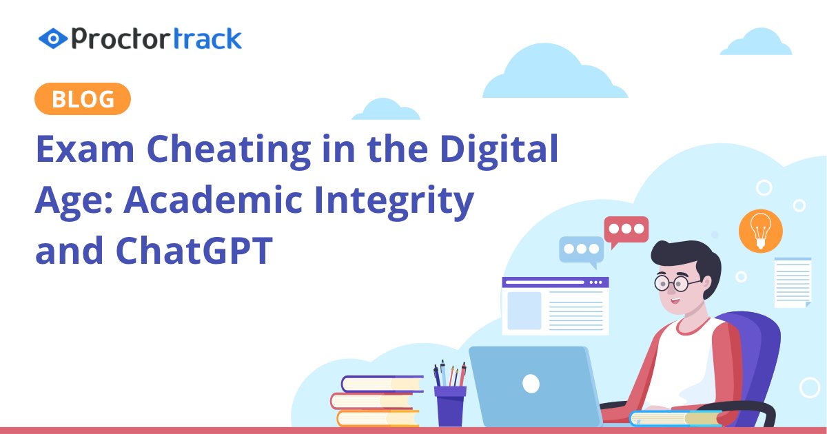 #ExamCheating in the Digital Age: Academic Integrity and #ChatGPT
ecs.page.link/FNm1g 
#edtech #education #universities #onlinelearning #onlineexams #proctoronlineexam #remoteproctoring #testing #chatbot #openedx2023 #opensource #OpenedXCommunity