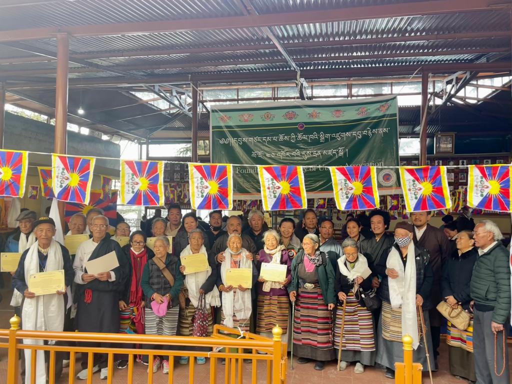 Tibparliament's tweet photo. Deputy Speaker #DolmaTseringTeykhang as the Chief Guest graced and addressed the 40thanniversary of the #UTsang Cholkha celebrated earlier this morning at Lhagyari near Tsuklagkhang, #McleodGanj on 16th March 2023. #Tibet #Tibetan https://t.co/8uf4KM4vQT