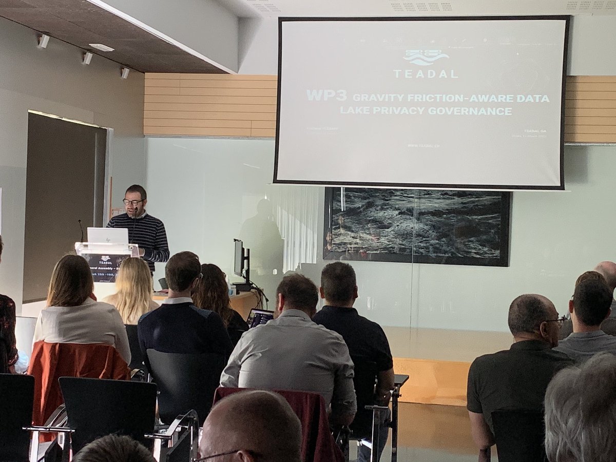 Day 2 has started at TEADAL general assembly. Yesterday was a deep dive into the #usecase presentations &amp; requirements. Today we look at work packages status and plans. 
#datalakes #datamanagement #datasharing
