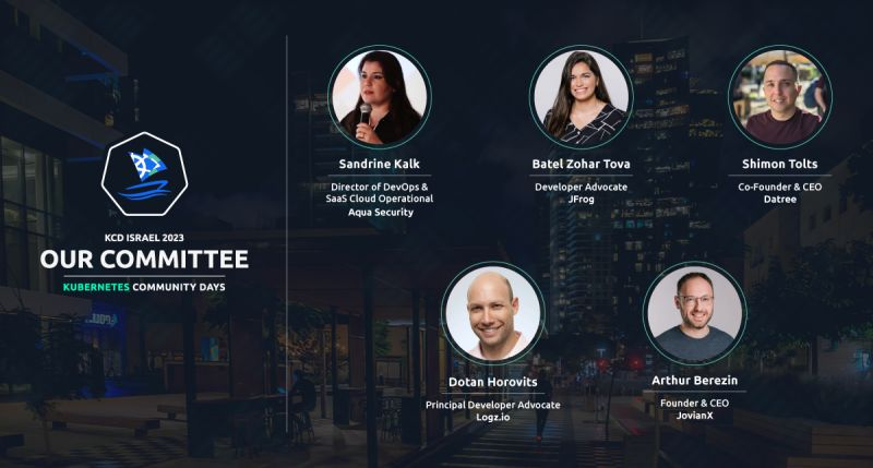 It's been difficult to select the talks for the FIRST <a href="/KubernetesDays/">KCDs by CNCF</a> Israel, with so many good proposals! Thanks to you we have the BEST TECH TALKS for #KCD_ISRAEL NEXT WEEK💪
Thanks to my fellow content committee members <a href="/sandrine_kalk/">Sandrine Kalk</a> <a href="/BatelZohar/">Batel Zohar</a> <a href="/shimontolts/">Shimon Tolts</a>  <a href="/ArthurBerezin/">Arthur Berezin</a>