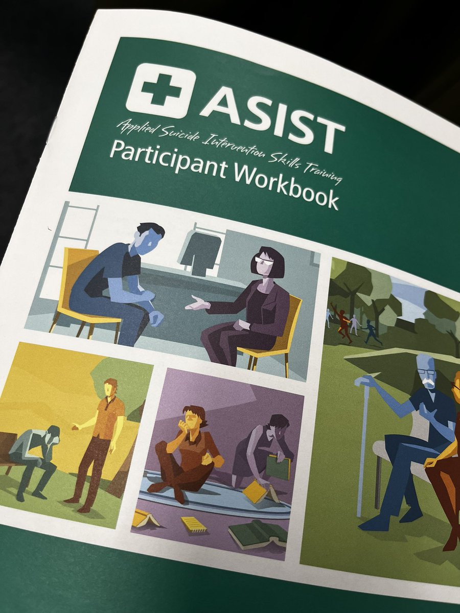 ASIST training for the next 2 days.