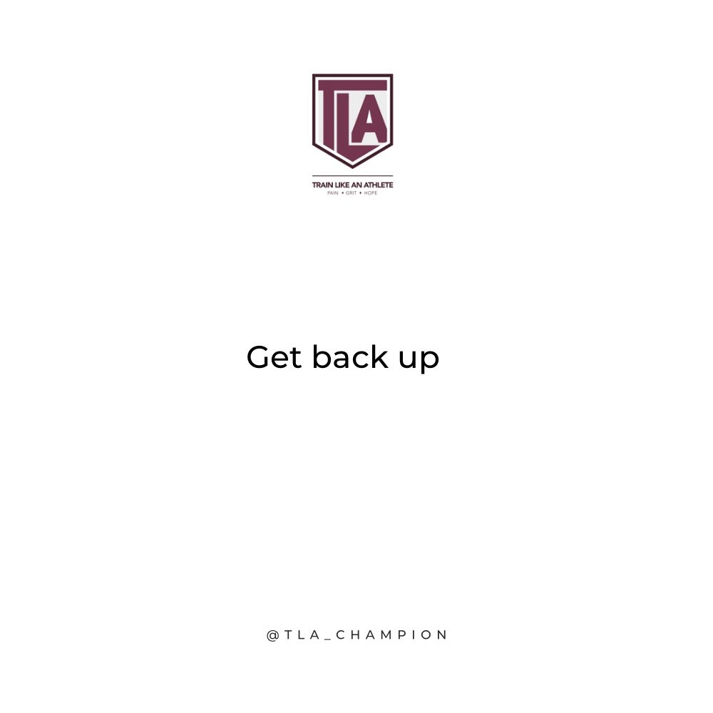 It takes confidence, determination, and resilience to make it back onto their feet and continue on with the same level of intensity and focus as before. 
#psych #performancepsychologist #tla #sportspsychology #determination