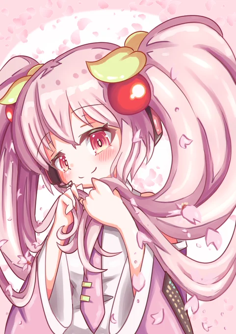 桜ミクさん#桜ミク #初音ミク 