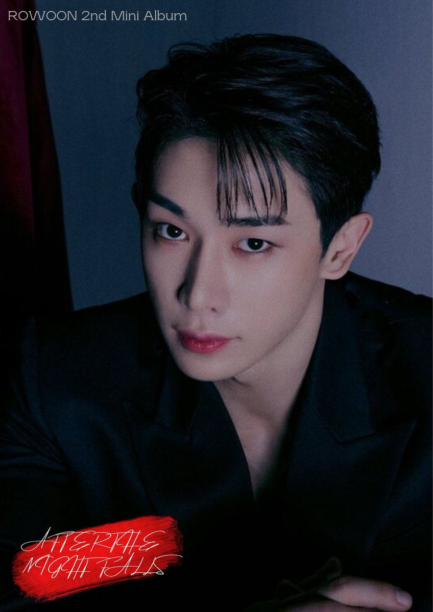 ROWOON (로운) 2nd Mini Album
[AFTER THE NIGHT FALLS]

[CONCEPT PHOTO - NIGHT VER.]

[2023.03.20]

#ROWOON #로운 #ONEWAY 
#AFTERTHENIGHTFALLS #LIMBO  #CONCEPTPHOTO #NIGHT_VER
#COMEBACK #fictional