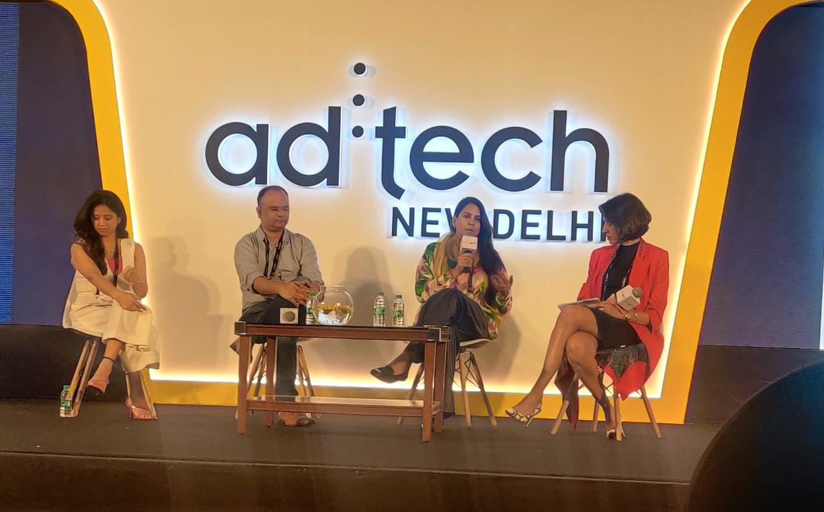adtechIndia's tweet photo. "With moment marketing, while it's important to be relevant to the consumers and engage with them to create that brand recall, but for long-term impact brands need to plan to create that shoppable moment." 
- @EitiSinghal, @vega_beautycare 

#adtechIN #adtech2023 https://t.co/w6pa1K8tya
