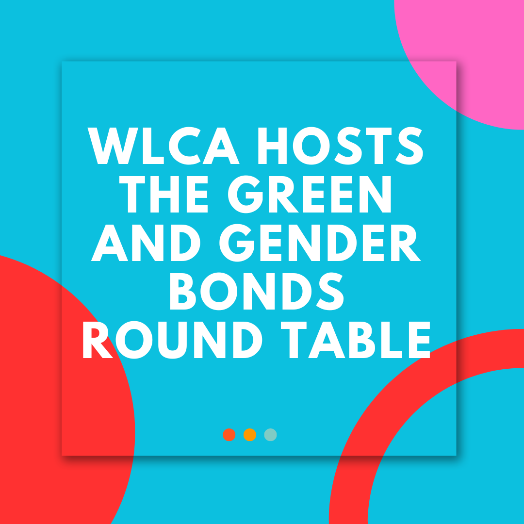 HAPPENING NOW!

#WLCA is hosting a #GreenAndGenderBonds Round Table aimed at providing an overview of the global landscape on #thematic bonds and provide deep dives into the process of issuing #gender and #green bonds. #WWFZambia #FCDOZambia #FSDZambia #FSDAfrica