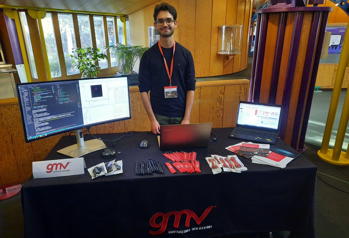 infoGMV's tweet photo. 📅 We are at the #SEFUW Space FPGA User Workshop at #ESTEC.

Besides showing our products, our colleague David Gonzalez presented Deep Learning acceleration using a Model-Based Design workflow in secure in-flight HW/SW reprogrammable System-on-Chip (GMV) on Tuesday. https://t.co/b6SJoRNo6D