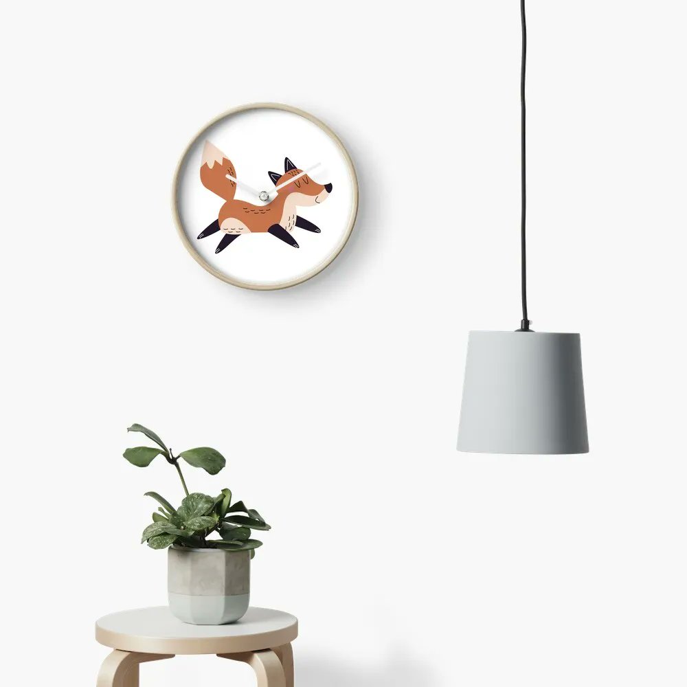Cute Fox Clock #redfoxes #ilovefoxes #cutefox #petfox #lovefoxes #vulpes #fox #foxesofig #gofoxes #foxred #babyfox #animalshots #animalphoto #animallife #foxy #animalworld #foxlife #foxlovers #redfox #beautifulanimals #cuteanimal #amazinganimals  buff.ly/3ZIYd51