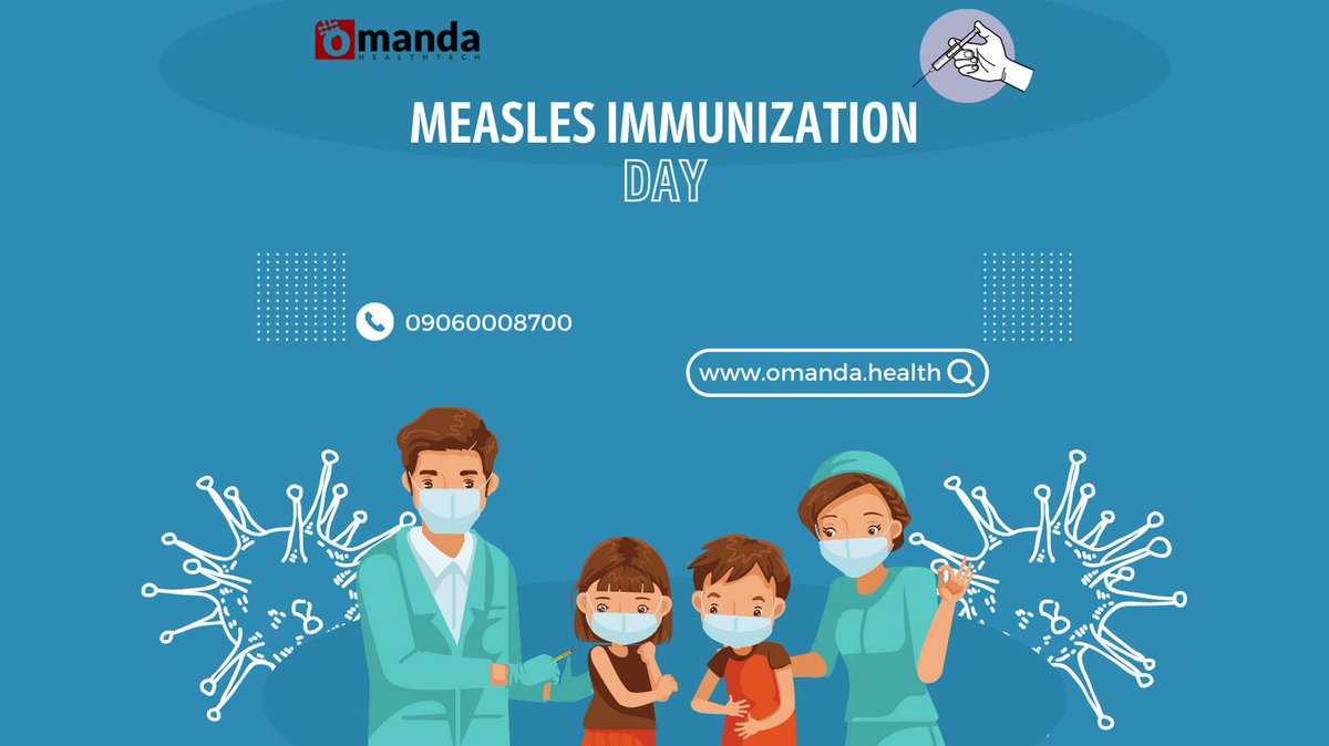 Measles vaccination is important to prevent this highly contagious viral disease that primarily affects children. Remember, prevention is the best way to stay healthy and protect others from measles at a tender age.
#Measles #MeaslesImmunizationDay #Vaccination #MeaslesSymptoms