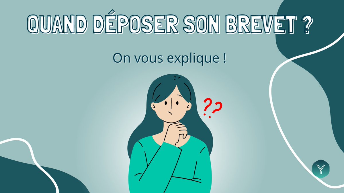 Quel est le moment pour déposer un #brevet?😰

Le meilleur moment pour déposer un brevet sera celui où votre invention sera suffisamment aboutie pour établir un jeu de revendications complet pour protéger les éléments techniques de l’invention 🙌

👉 ow.ly/YYoU50NiWqW