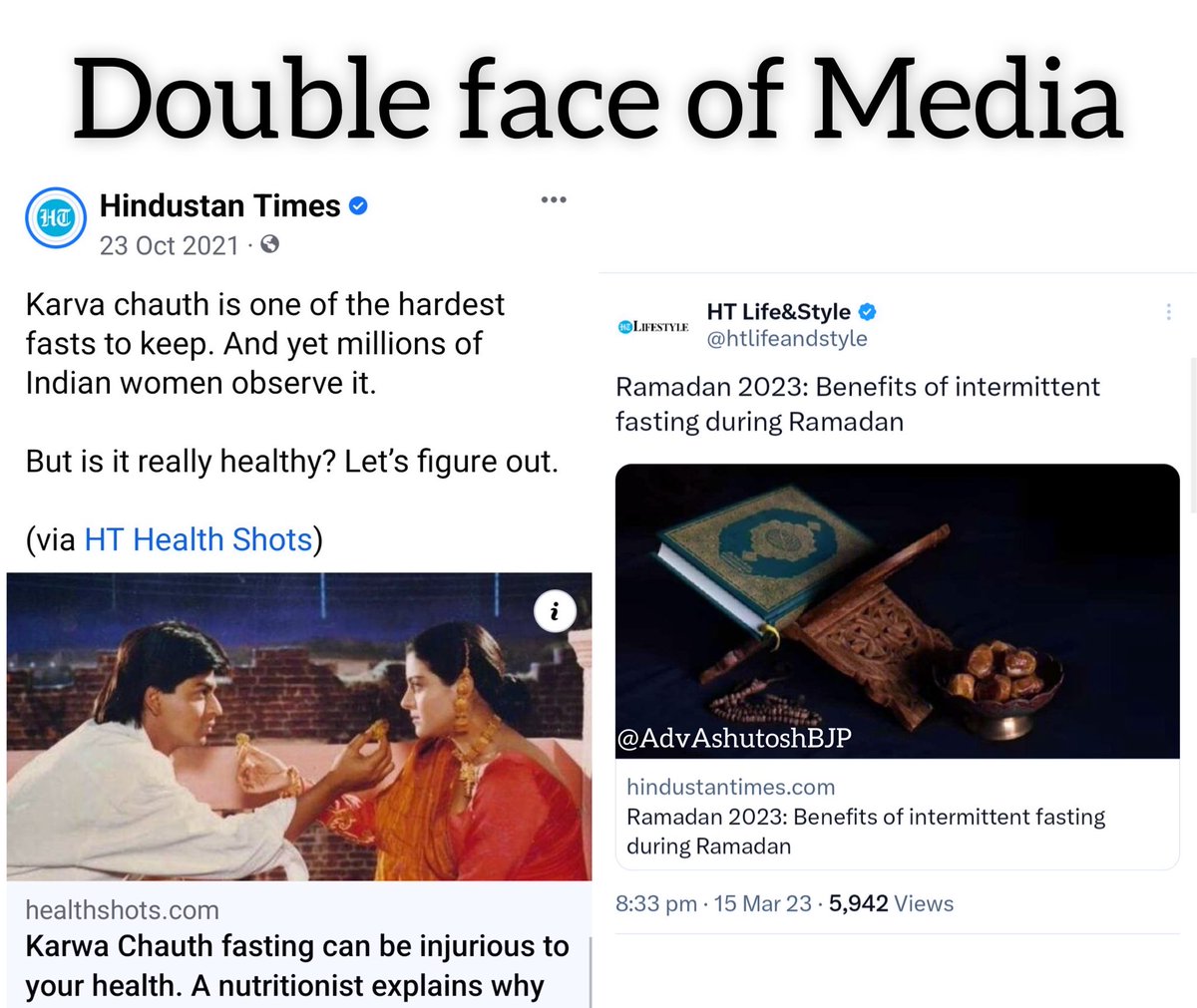 Brand_Suyash's tweet photo. Double Face Of #Media https://t.co/VQtIQy8iAZ