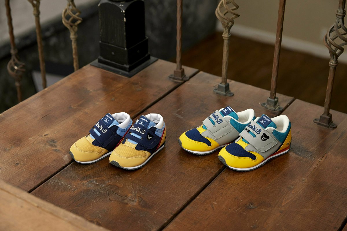 ミキハウス×ミズノ コラボシューズ発売💛 ╲ お子さまの足の成長を考え