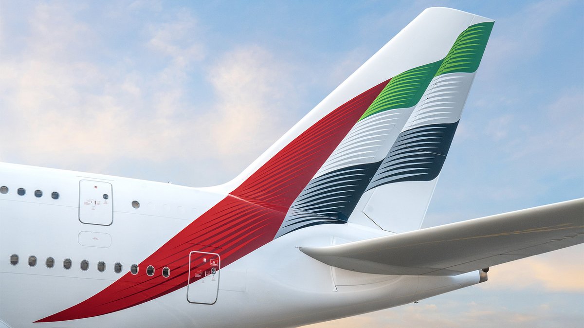 emirates's tweet image. Out with the old; in with the new! Say hello to our first new aircraft livery refresh in 14 years. What do you think?