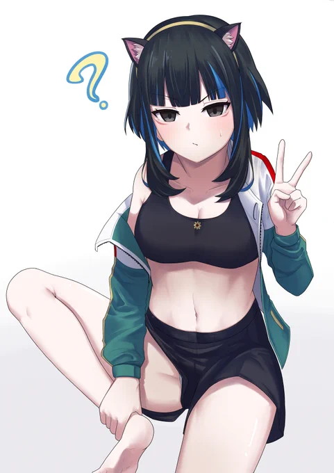 頭の飾りを猫耳にされちゃったトラロックちゃん#FGO #Fate/GrandOrder #トラロック 