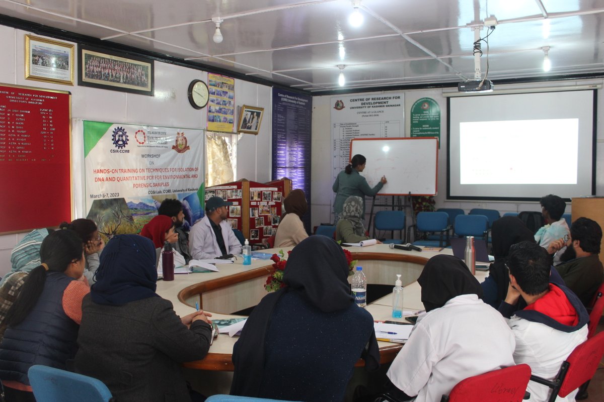 AIC_CCMB's tweet image. We received amazing feedback for Hands-on training on #DNATechniques isolation and #QuantitativePCR techniques workshop. 
A joint collaboration by @AIC_CCMB,  @ccmb_csir, CCMB Lacones, @IKP_SciencePark and at CORD @KmrUniversity, Srinagar.

Highlights : youtu.be/LqlYOQK8R88