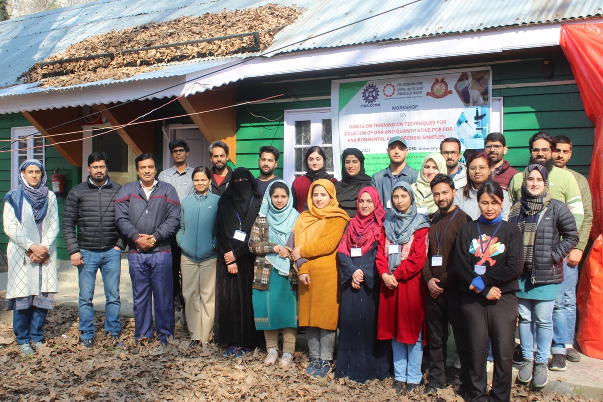 AIC_CCMB's tweet image. We received amazing feedback for Hands-on training on #DNATechniques isolation and #QuantitativePCR techniques workshop. 
A joint collaboration by @AIC_CCMB,  @ccmb_csir, CCMB Lacones, @IKP_SciencePark and at CORD @KmrUniversity, Srinagar.

Highlights : youtu.be/LqlYOQK8R88