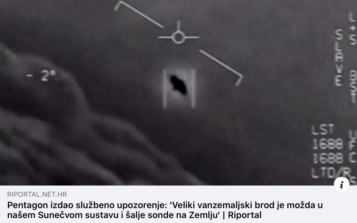 komacore's tweet photo. Pentagone, uozbilji se, samo je jedna sonda -  @StudioSonda https://t.co/ZOC53OznB2
