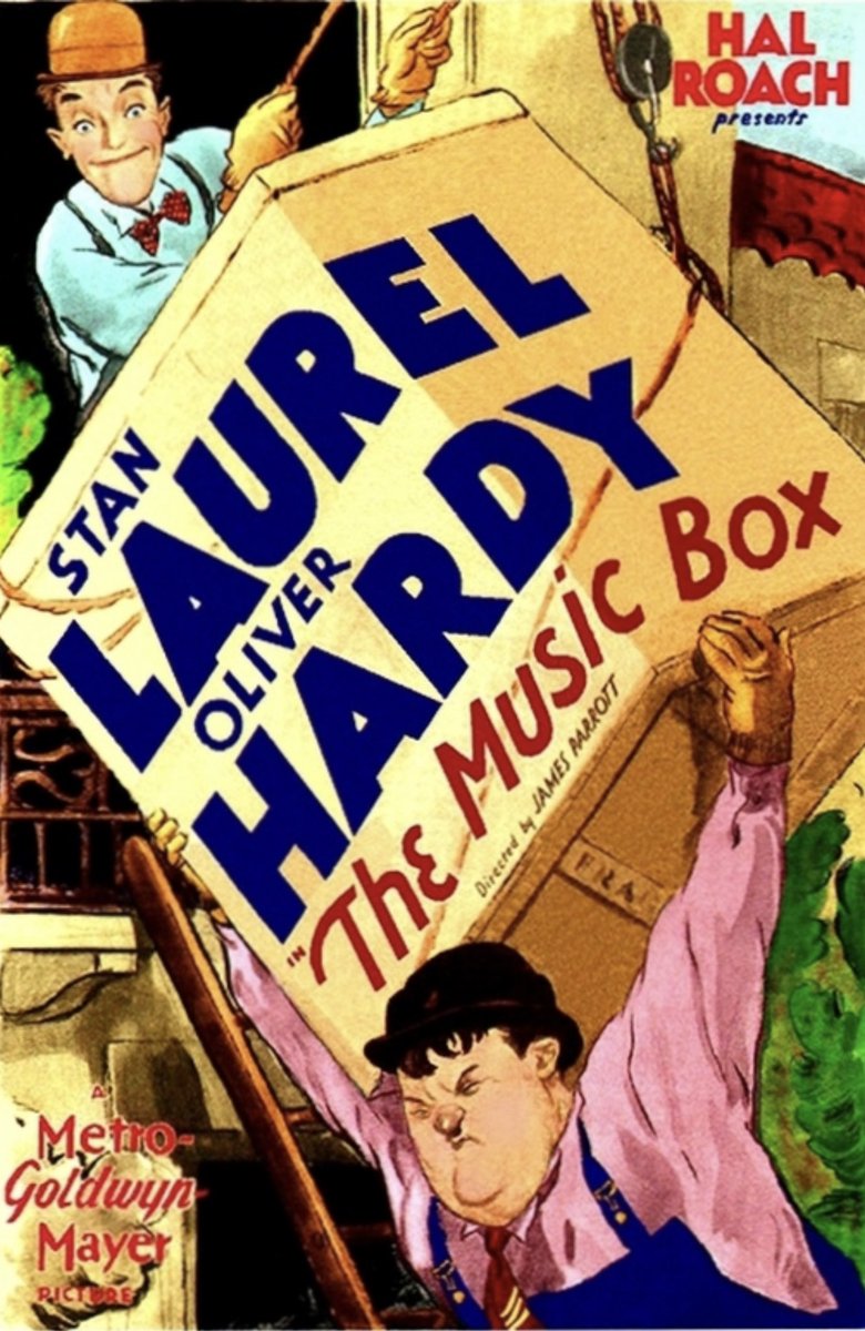 In 1932, Stan Laurel & Oliver Hardy won an academy award for the Short Subject (Comedy) category with their short “The Music Box”. They are AMAZING and still hilarious. If you want to have pure fun for 30min, you can watch it here:

Link: youtu.be/xIWcfBWrQlk

#oscarwinners