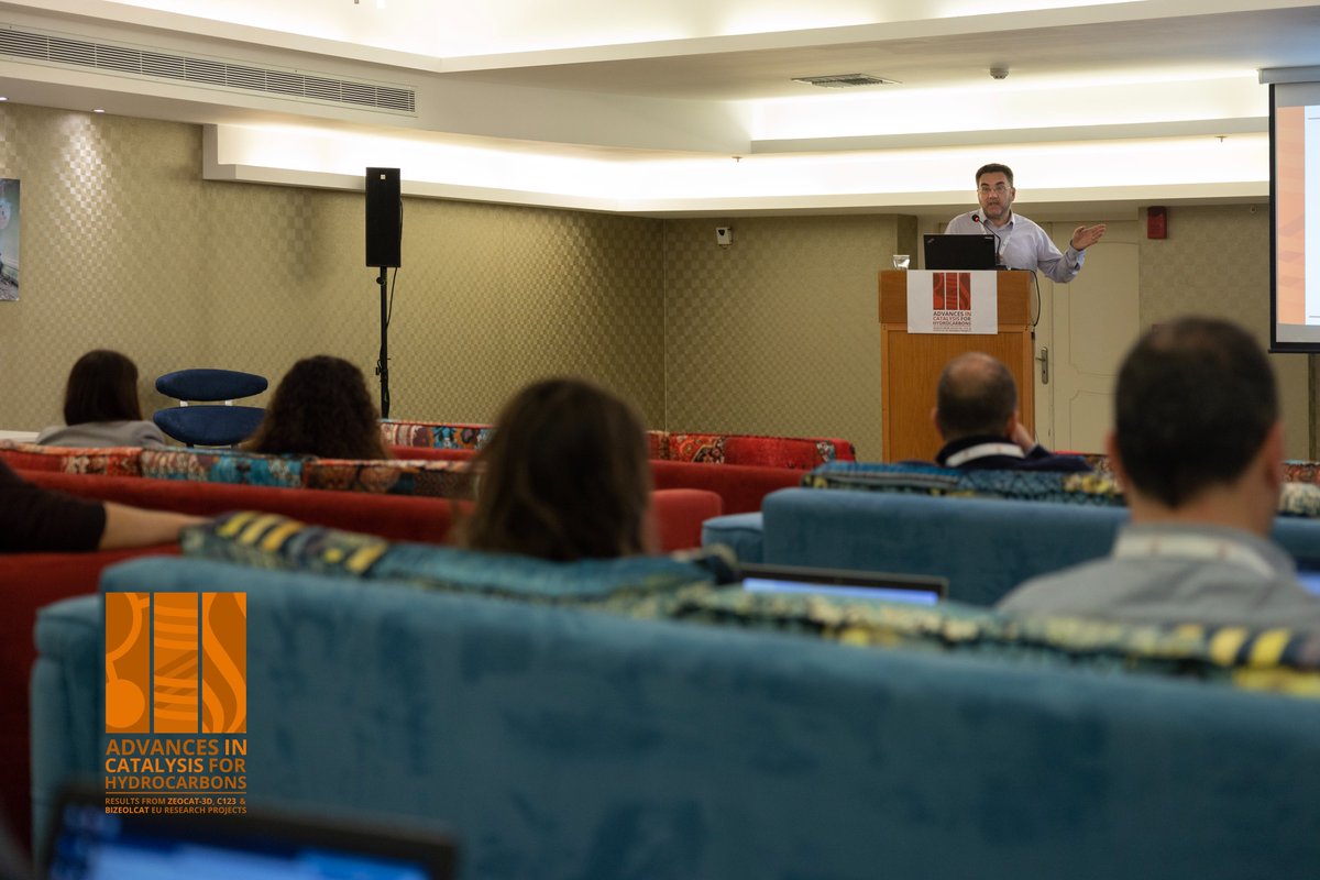 Zeocat_3D's tweet photo. 💥 Today is the DAY!
ZEOCAT-3D Final Conference is happening right now in Athens❗ 
During the day, audience will have the chance to get to know the results of this amazing project on Advances in #Catalysis for #Hydrocarbons.
Thank you to all who are attending! https://t.co/gWNaUseDkR