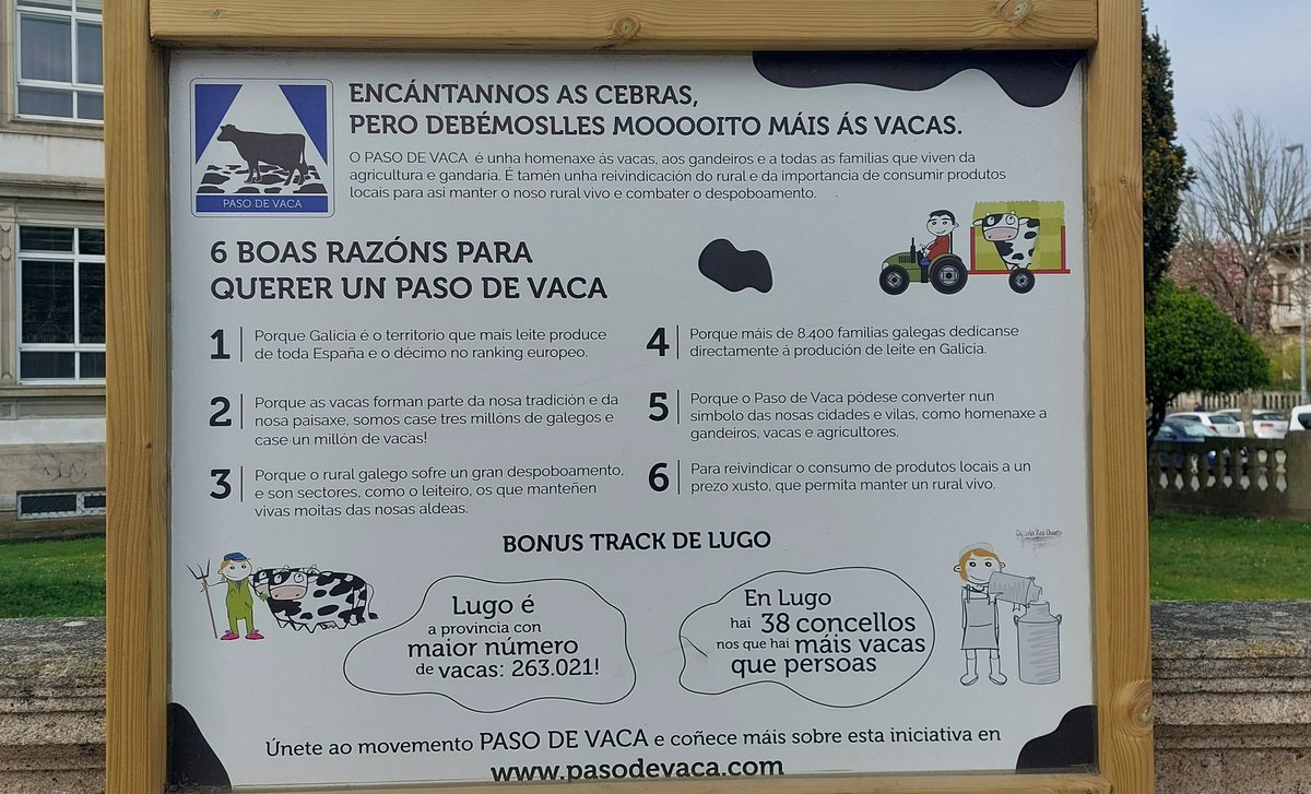 MFilosofal's tweet photo. #PasoDeVaca 🐄
#Lugo https://t.co/vfw64FM5qS