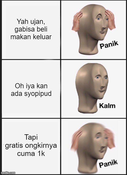 txtdarionlshop's tweet photo. Drama anak kos pas musim ujan https://t.co/0uoXjjUEqD