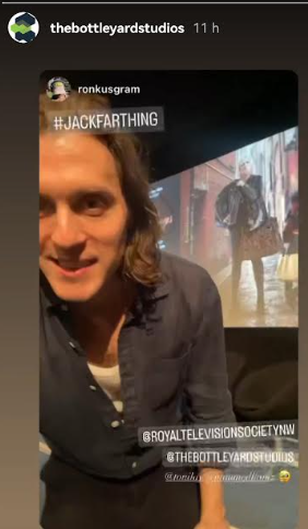 Poldarked's tweet image. #JackFarthing at the Royal Television Society's Bristol preview of BBC One's #RainDogs last night via @TheBottleYard story on IG 
instagram.com/thebottleyards… 
#HBOMax