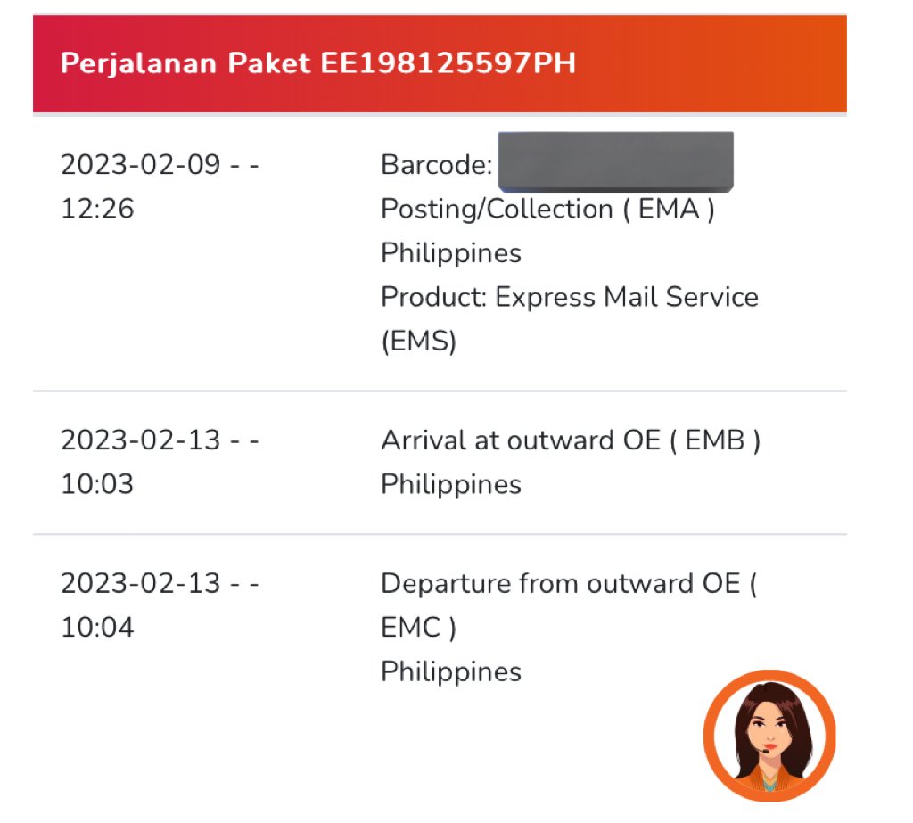 acheter_'s tweet photo. Halo guys, ada yang kaya aku juga ga ya ?

Ems ph to ina tidak ada update status 1 bulan lebih.

Sudah email philpost tidak ada balasan, live chat dengan pos indonesia tidak bisa apa apa karena belum sampai indonesia.

t. philippine phlpost lama sampai sampe hilang lost mail https://t.co/bMBitdQQNN
