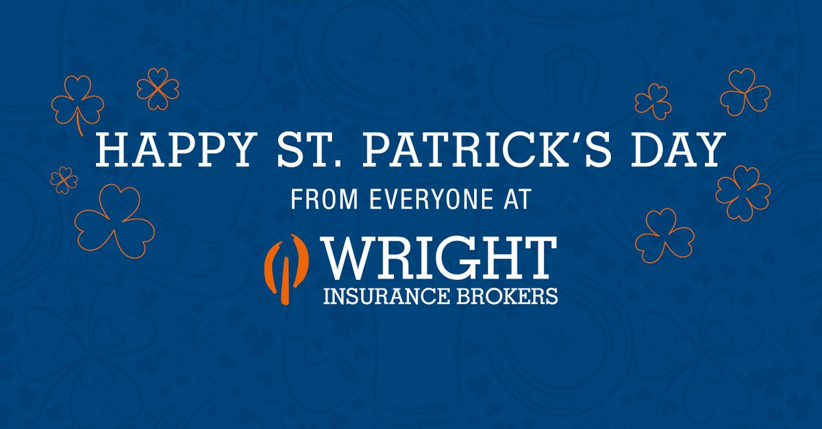 WrightIns's tweet photo. Wishing all our clients and colleagues a happy and enjoyable St. Patrick’s Day. Our offices will be closed on Friday, 17th March.  We will open again on Monday, 20th March. 
#stpatricksday2023 #bankholiday https://t.co/Xyq46ytxnD