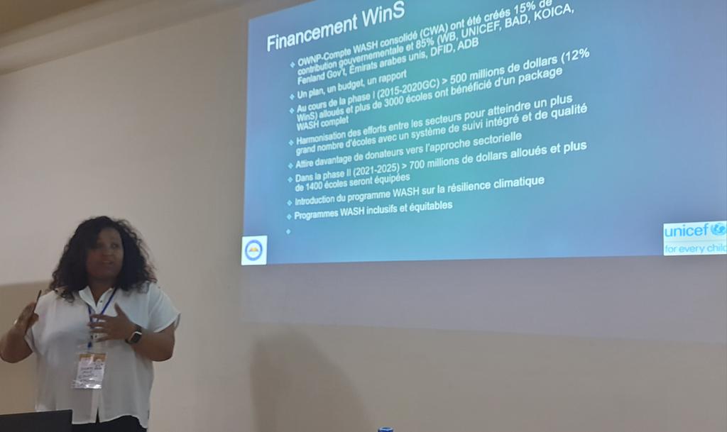 kalkidangugsa1's tweet photo. #WinS#ILE@🇨🇮
#WASH in #School International learning Experience
#Ethiopia is presenting the #OWNP financing and coordination mechanisms via consolidated WASH account.#Ethiopia sharing the #WinS experiences regarding budget allocation , coordination and #MHH #SBC.
#UNICEF
#MOE https://t.co/jwSeMZ0SsL