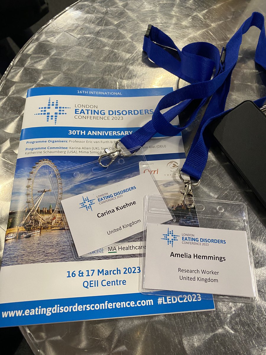 EDIFYresearch's tweet image. We’re excited to be at the London Eating Disorders Conference today and tomorrow, we’ll be live tweeting some of the talks and giving exclusive updates! #LEDC2023