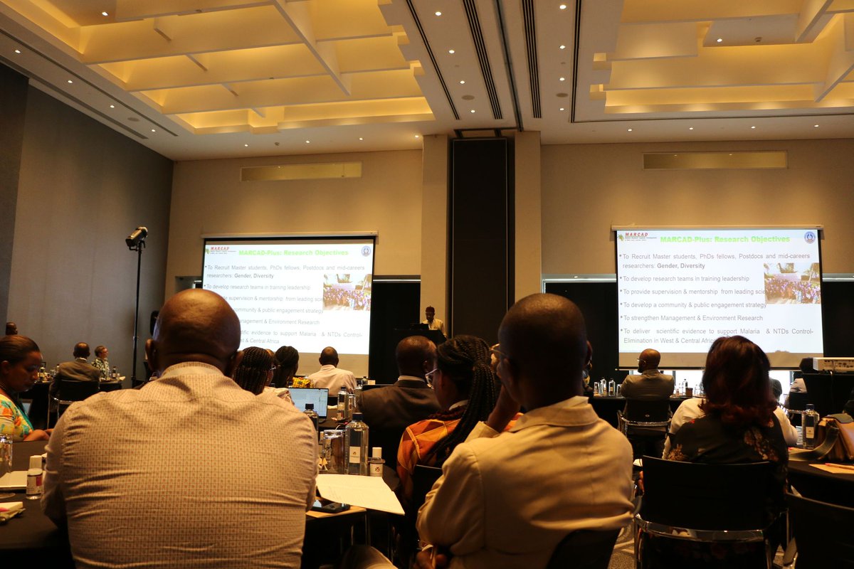 Objectives,mission,perspectives Prof Oumar Gaye presented MARCAD-PLUS,a continuation of MARCAD to the participants of the  #DELTASAfricaII lauch <a href="/SciforAfrica/">Science for Africa Foundation</a>
MARCAD-Plus aims to fight against #Malaria &amp; #NTDs by training the future african scientific leaders #FromScienceToImpact