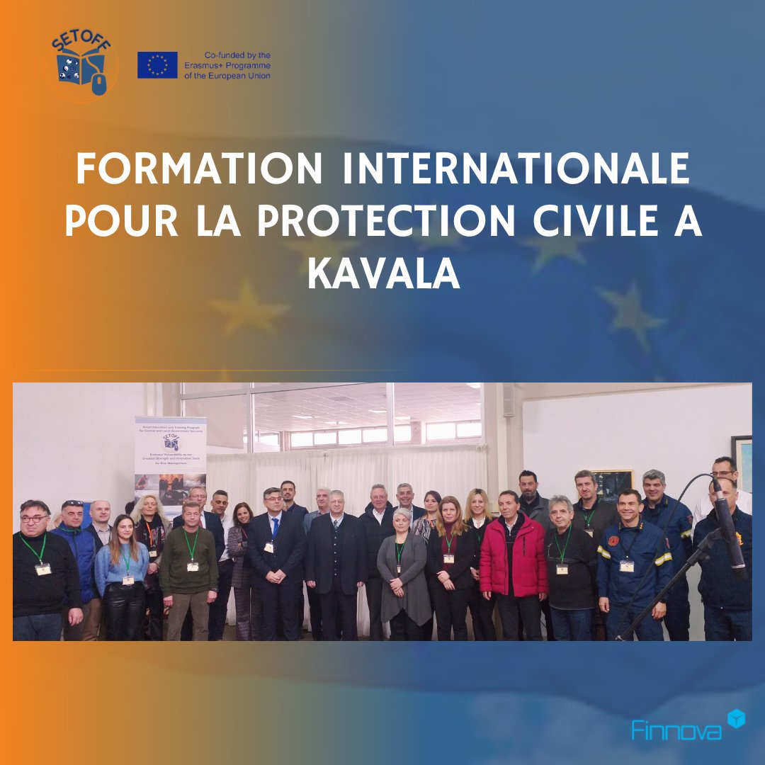 FinnovaEU's tweet image. 🔙Formation TTx du projet #Setoff

À Kavala, du 1er au 3 mars, les professionnels de l'administration publique se sont informés des dernières tendances en éducation et en technologie et ont partagé leurs expériences.

Ils ont profité de ⤵️
👉🏼présentations
👉🏼ateliers
👉🏼networking