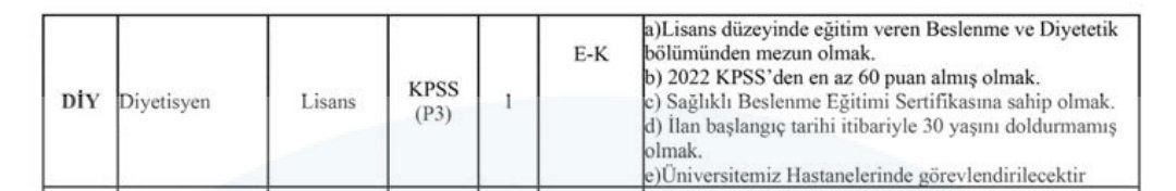 Dicle Üniversitesi'nin açmış olduğu diyetisyen kontenjanında "Sağlıklı Beslenme Sertifikası" istenerek ne amaçlanmaktadır? Diyetisyenler  sağlıklı beslenme eğitimini 4 yıllık lisans eğitiminde almaktadır. Sertifika şartı derhâl kaldırılmalıdır. <a href="/dicleuni1973/">Dicle Üniversitesi</a> <a href="/Mehmett_Karakoc/">Mehmet Karakoç</a>