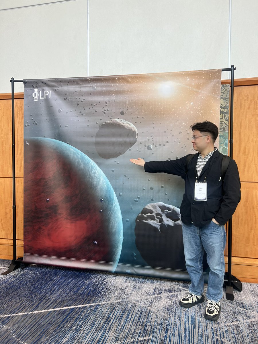 Geoyibo's tweet image. My real way begins at LPSC2023. #LPSC2023
