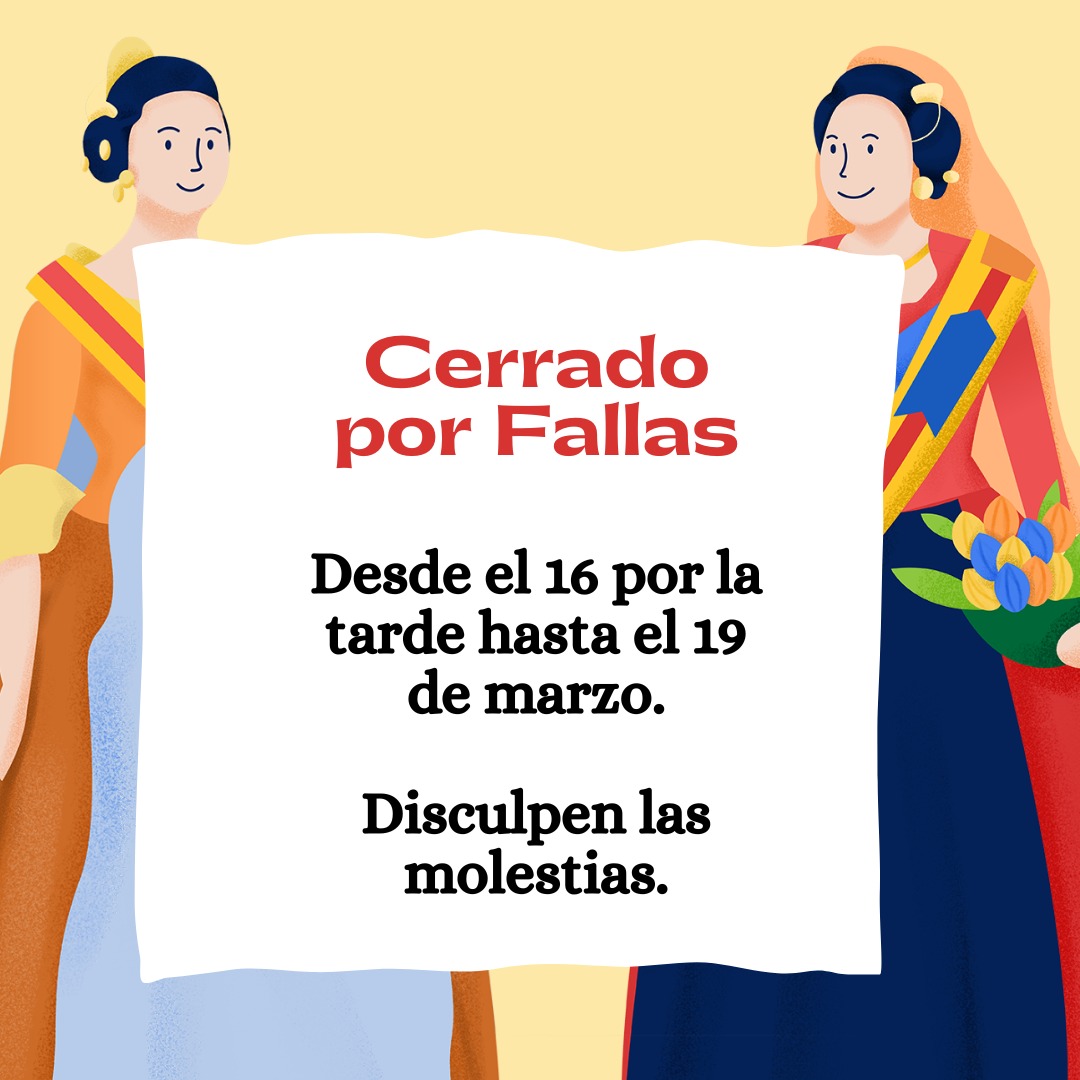 reledsa's tweet photo. Es tiempo de Fallas y después de un año esperándolas vamos a disfrutarlas, perdonar las molestias, el lunes volveremos con más ganas al trabajo.
#fallas #fiesta #disfrutar #reledsa https://t.co/7P46zBp8ia