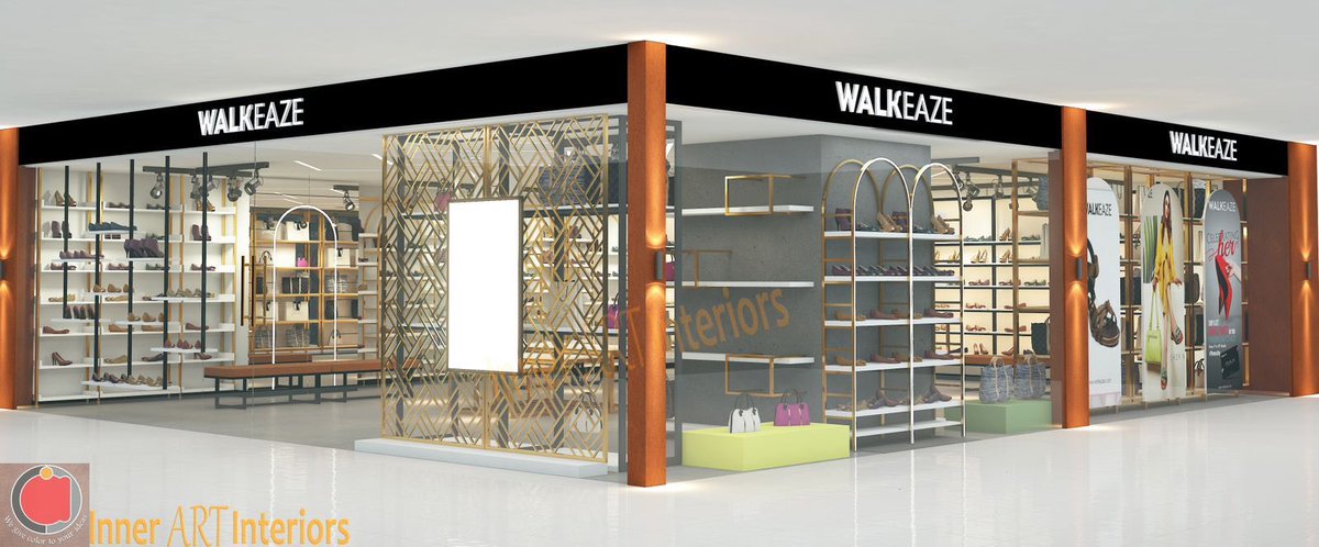 innerart786's tweet photo. Inner Art Interiors designs another store of it’s renowned client Walkeaze @ Centaurs Mall, Islamabad…. Designed while leaving a great impact on the layout, display and decoration of the store…!! https://t.co/iUArmjYNqX