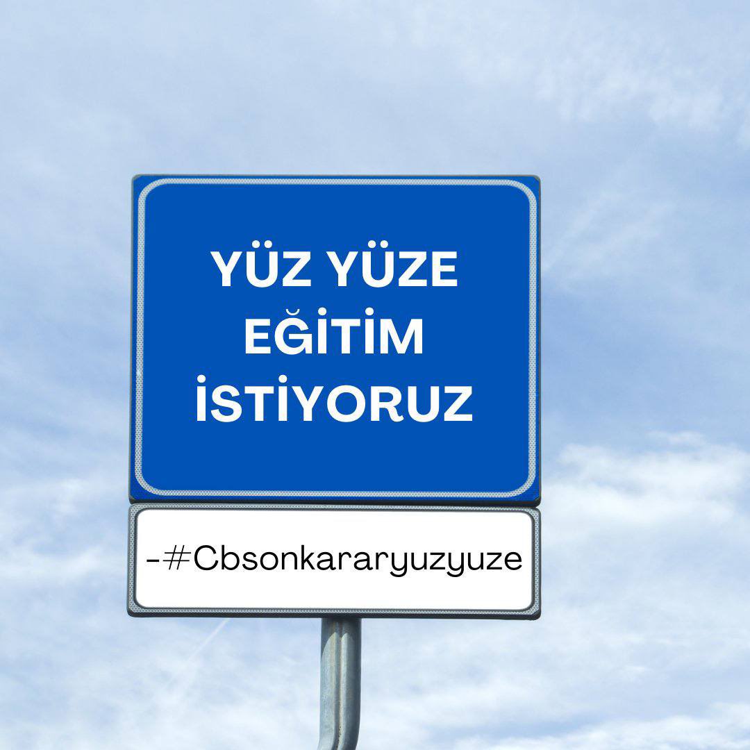 _arzelya_'s tweet photo. #20marttayuzyuzekarari UZAKTAN EĞİTİM KARARINI KABUL ETMİYORUZ https://t.co/Wdj0Rw1R0M