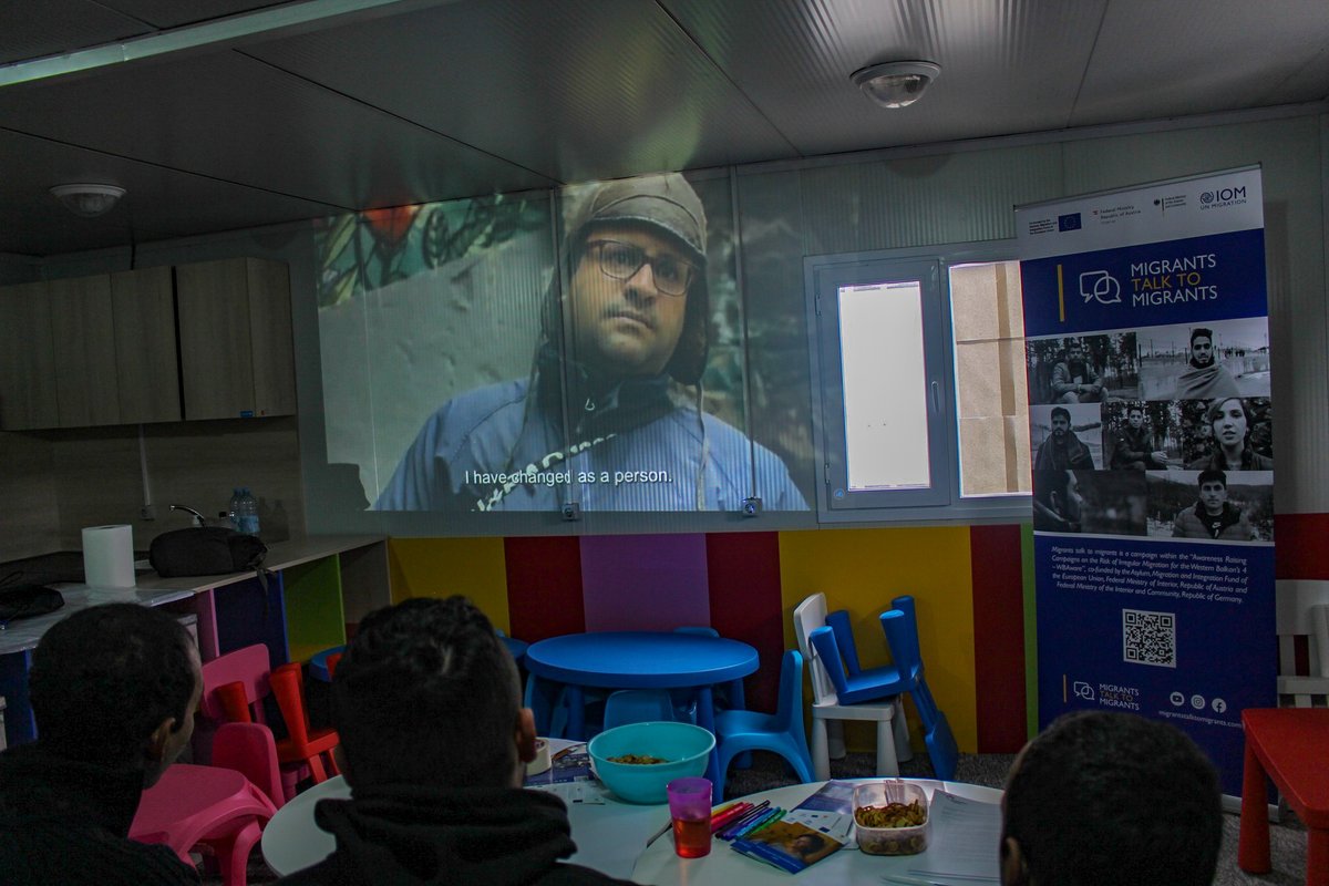 IOMWBalkans's tweet photo. ✅Rights & obligations
✅Emergency contacts
✅Alternative pathways
IOM Montenegro 🇲🇪 launched its first Info Session for migrants in Spuz & Bozaj centers.
Raising awareness on risks of irregular migration is key to protect migrants & reduce their vulnerabilities.
#WBAware https://t.co/6ihKVvORWx