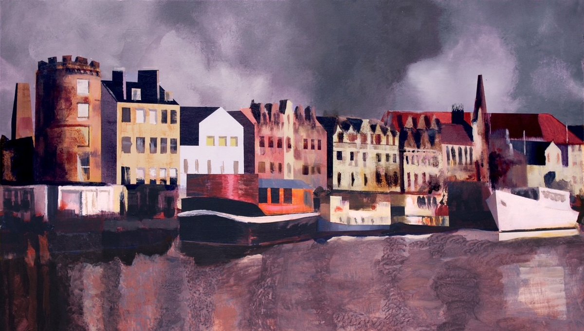 @Grayst_Gallery in Edinburgh has opened its inaugural exhibition, 'Water of Leith, Water of Life', which sees 15 Scottish contemporary artists tell the stories of the docks, the coastline, inland waterways, and urban maritime architecture through their work. Until 22nd April