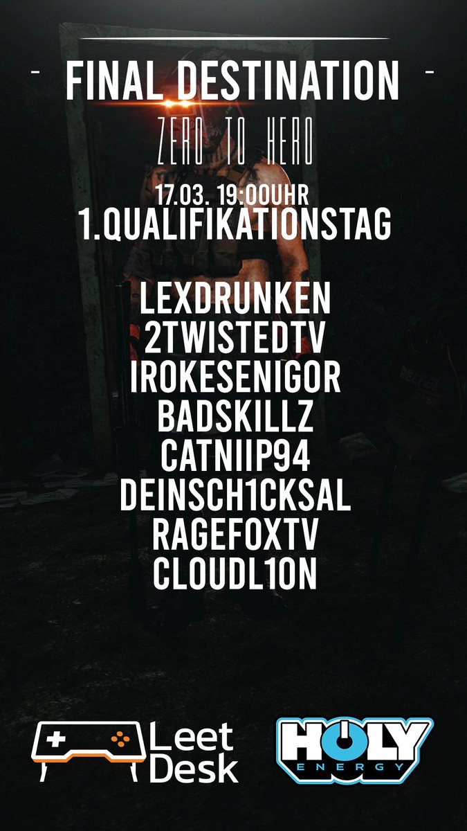 Morgen 19 Uhr geht's los 🚀
(Werbung)