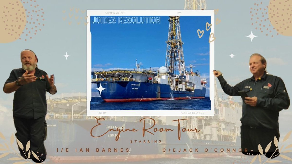 LizOlac's tweet photo. Earplugs on!!! As Entier catering crew goes for the @TheJR Engine Room Tour headed by C/E Jack and 1/E Ian 🛳️✨ link below ⬇️ 

https://t.co/x4LcfpWzot https://t.co/KUMGps1MhI